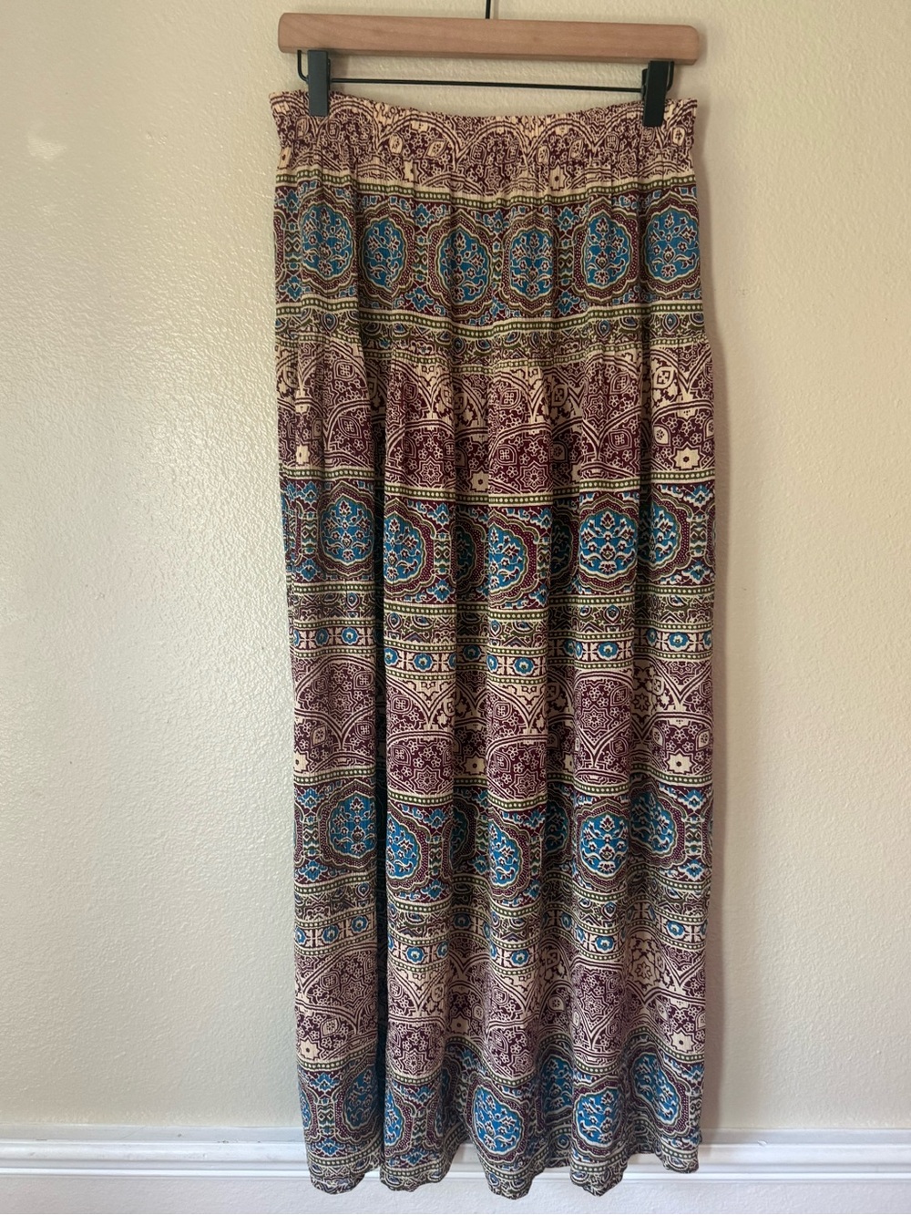 EARTHBOUND Printed Maxi Skirt